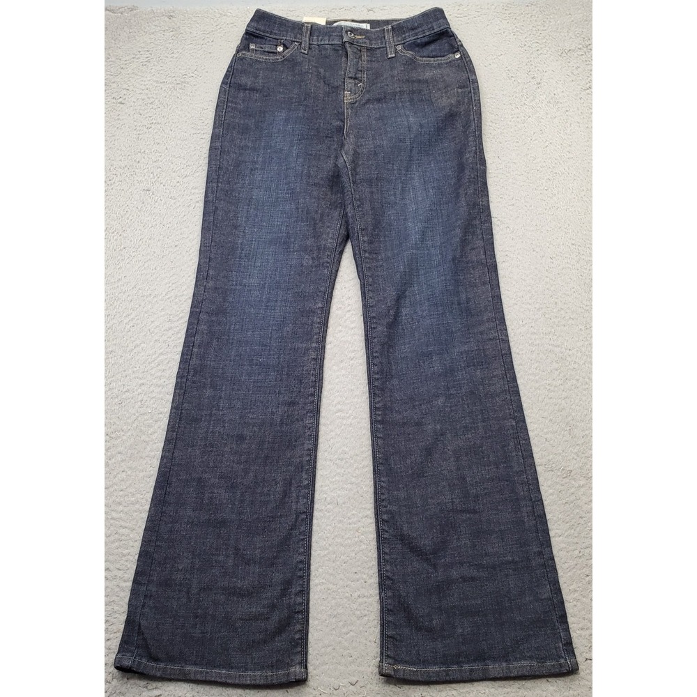Levi's 512 Bootcut Jeans Womens 6M Blue Denim Casual Perfectly Slimming Red Tab